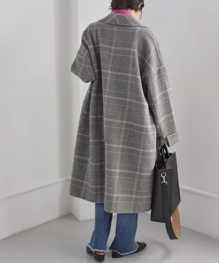 ⭐︎ships for womenカランシエル　リバーショールミドルコート⭐︎ quaranciel: リバー ショール ミドル コート 24FW｜ SHIPS 公式