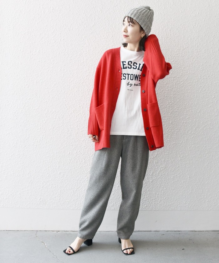 23AW カシミヤスタンドカラーニット&パンツ 上下セット 23AW カシミヤスタンドカラーニット&パンツ 上下セット