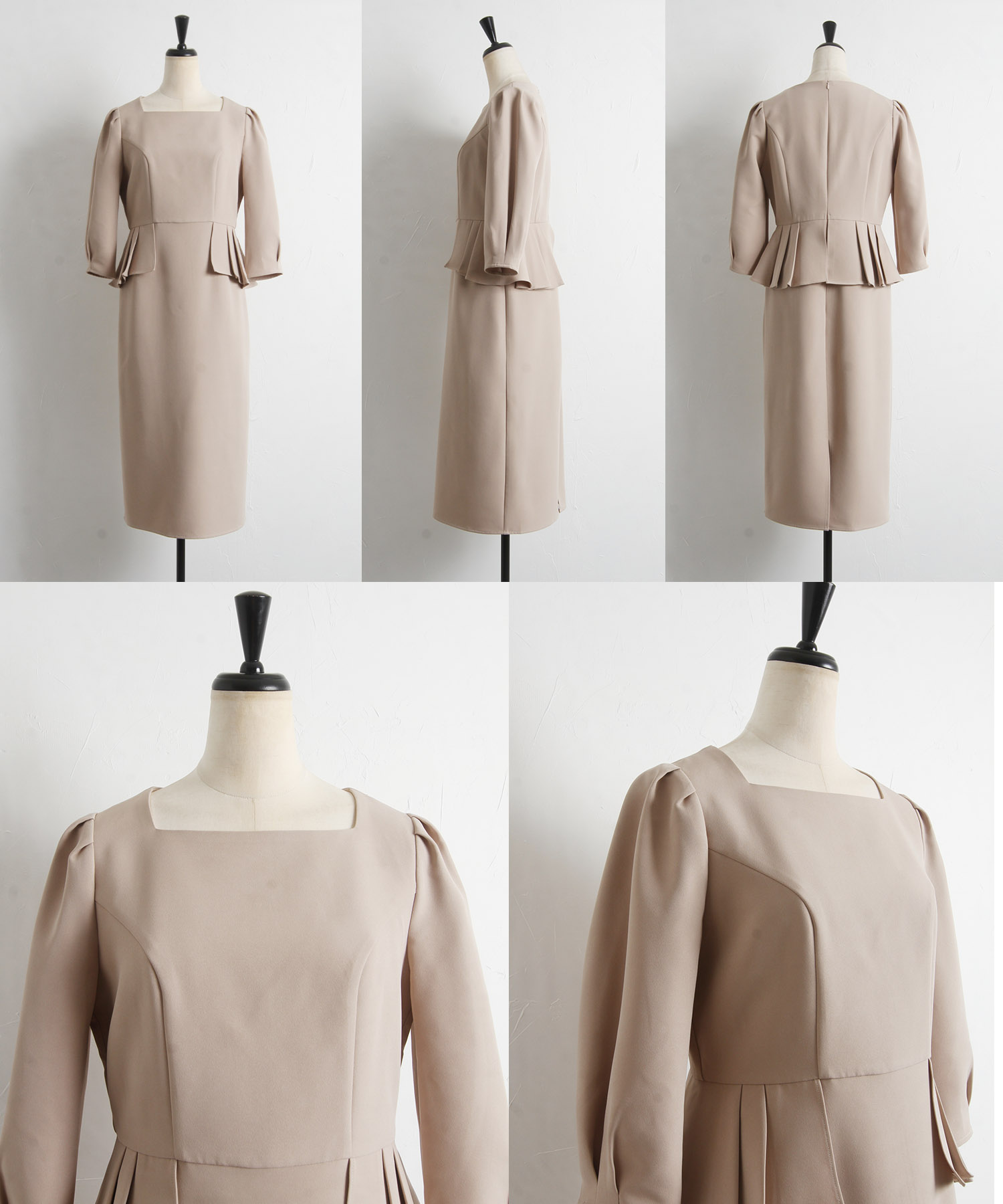 セール】トッコクローゼット tocco closet スクエアネックタック