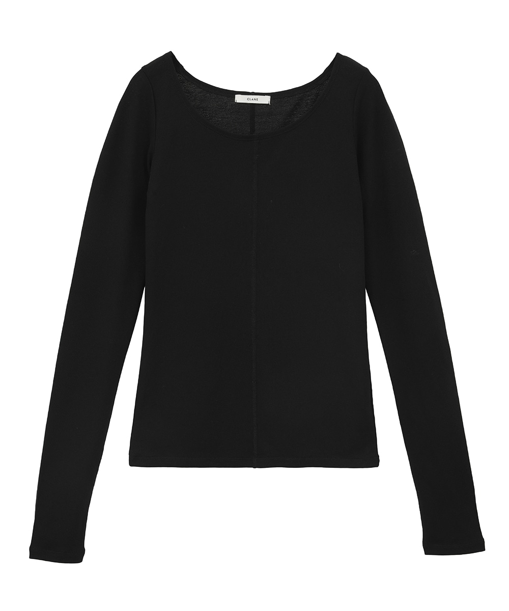 セール 30%OFF】DEEP NECK LADY TOPS(505516678) | クラネ(CLANE