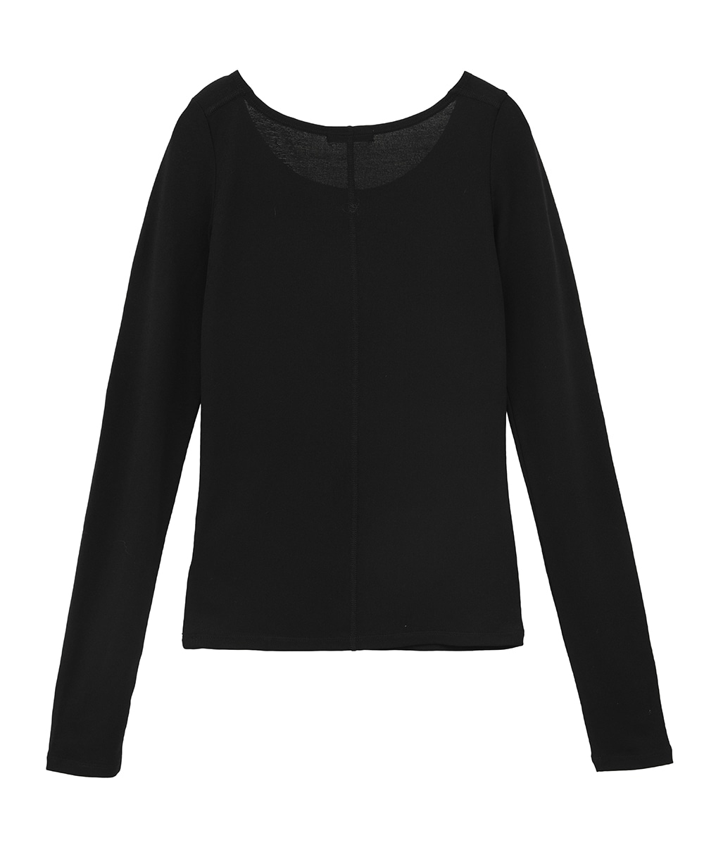 セール 30%OFF】DEEP NECK LADY TOPS(505516678) | クラネ(CLANE