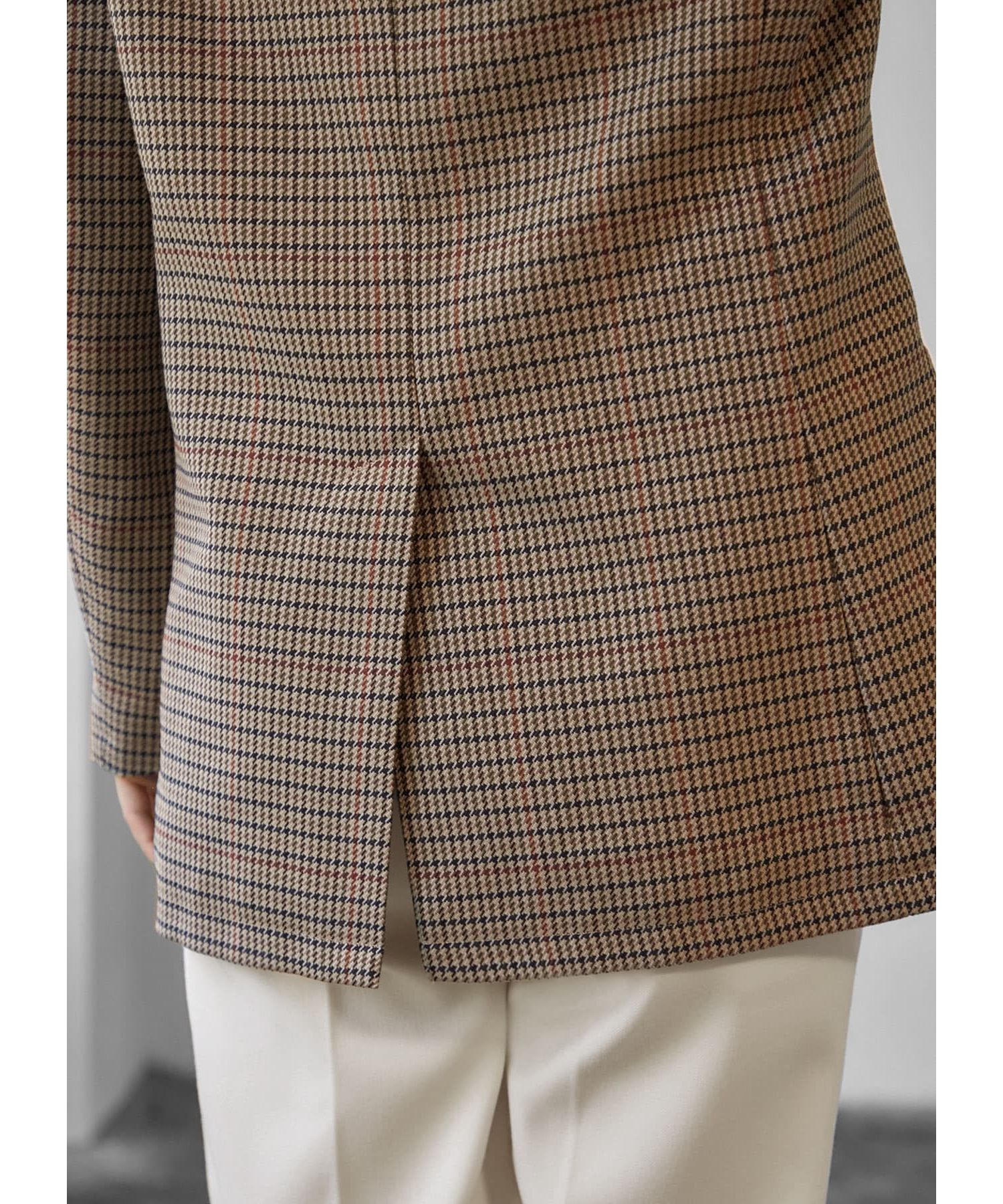 スタイルデリ 【LUXE】グレンチェック柄ダブルジャケット スタイルデリ STYLE DELI 【LUXE】グレンチェック柄ダブル