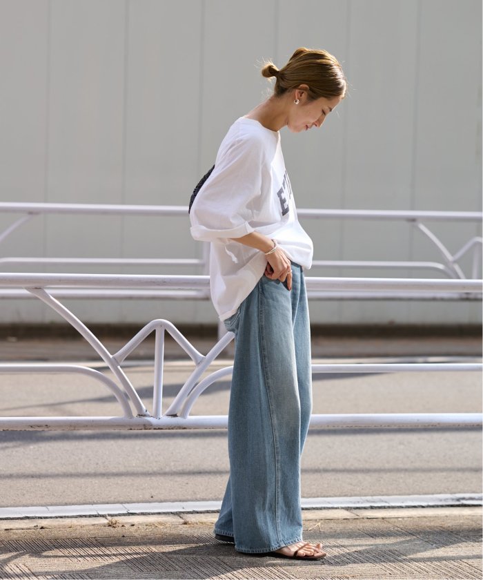 denim カーブパンツ(505520179) | フレームワーク(FRAMeWORK