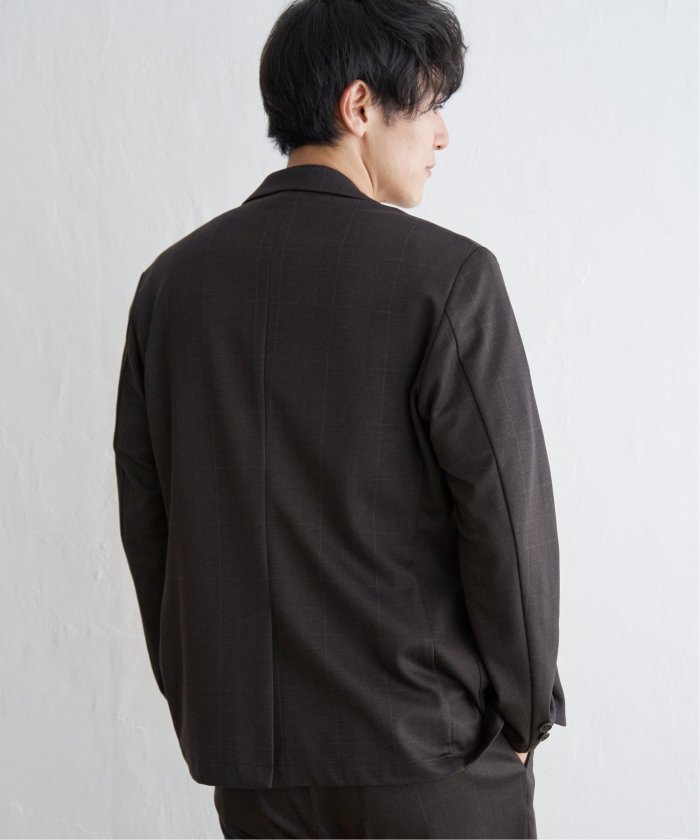 ikka lounge ノーカラーＶネックジャケットセットアップ IKKA LOUNGE（イッカラウンジ）｜レディースのノーカラー