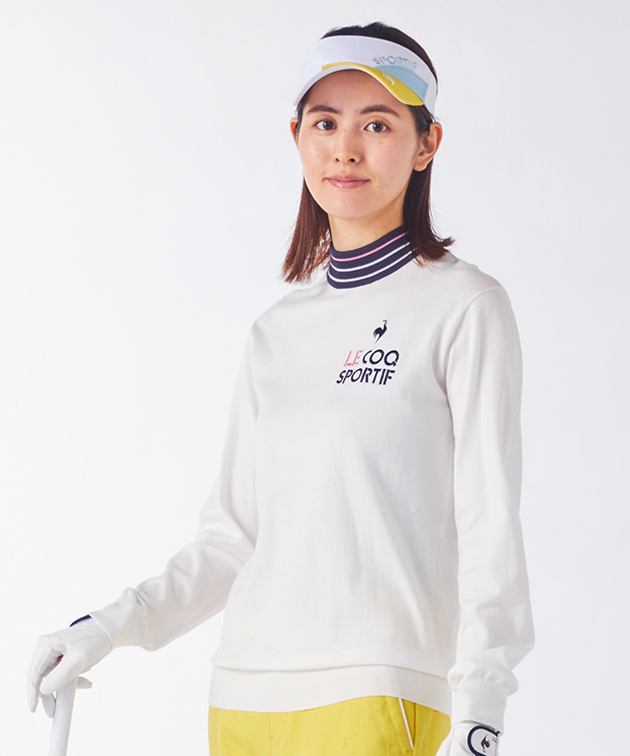 セール 60%OFF】襟ボーダーハイネックセーター(505452895
