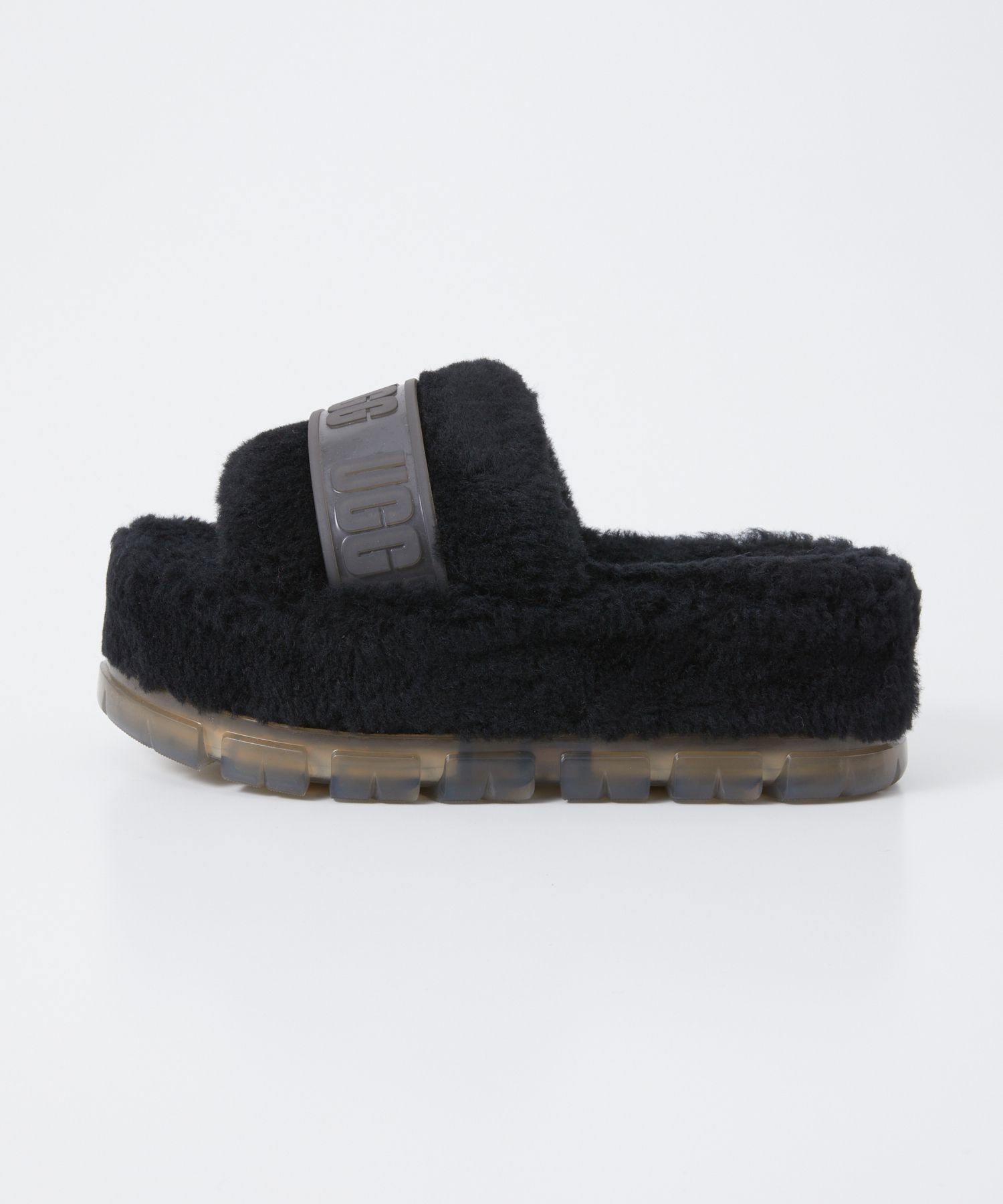アグ UGG 1120876 オー フラッフィータ サンダル （ブラック