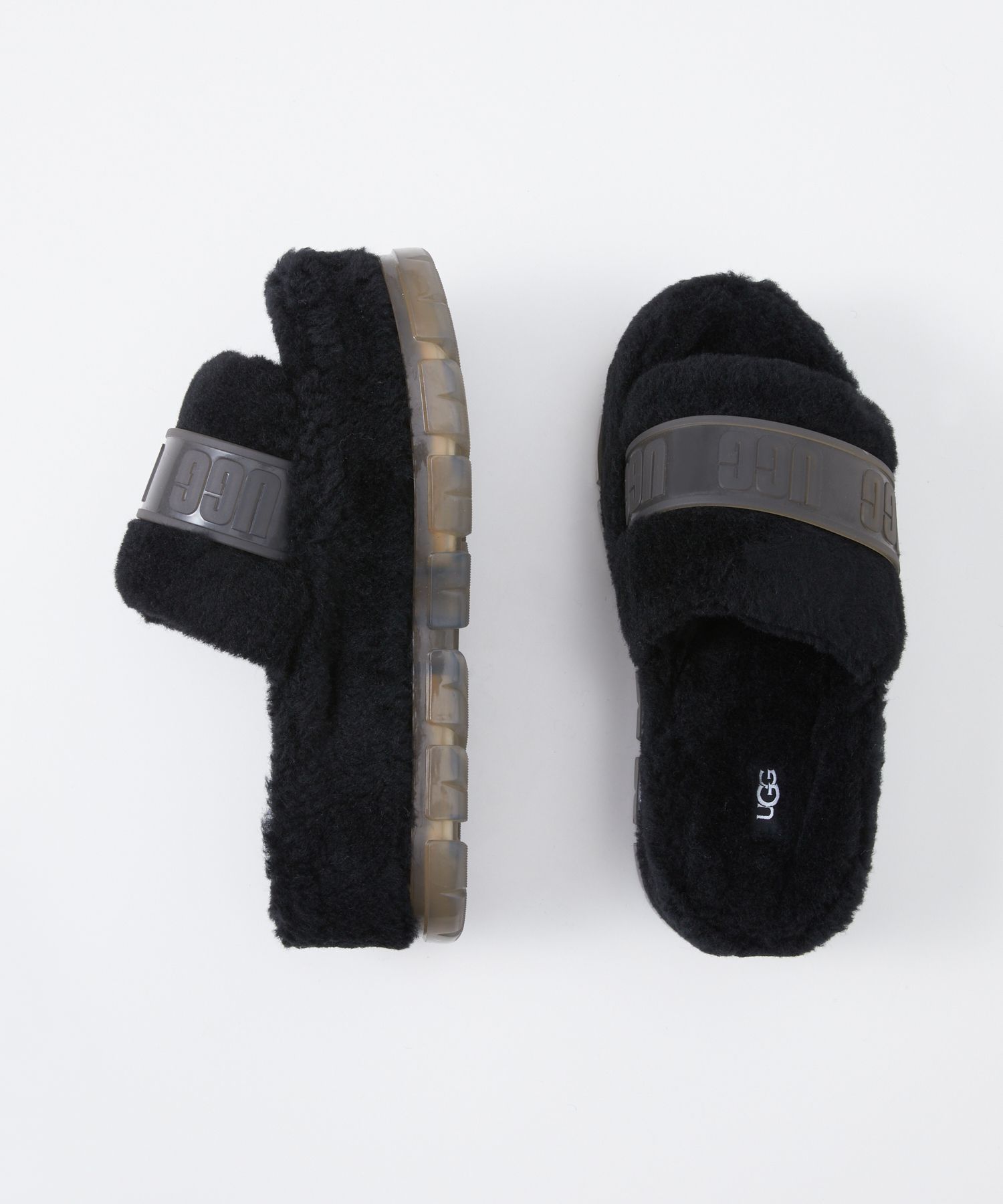 アグ UGG 1131971 FLUFFITA CLEAR サンダル フラッフィータ