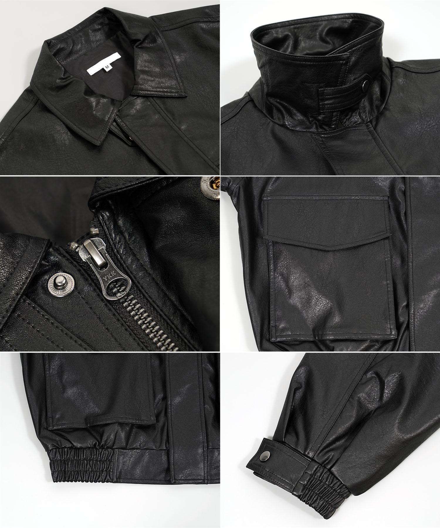 ワンフォークロージング 1111clothing PUレザー ジャケット ワンフォークロージング 1111clothing PUレザー ジャケット