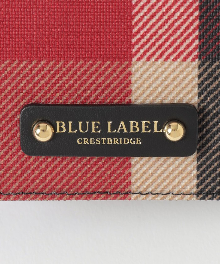 Tiny  BLUE LABEL CRESTBRIDGE　キュロット クレストブリッジチェックキャンバススクエアミニトート（バッグ
