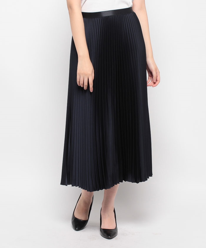 セール】スカート SATIN TEXTURE CLSC PLT MI(505348934