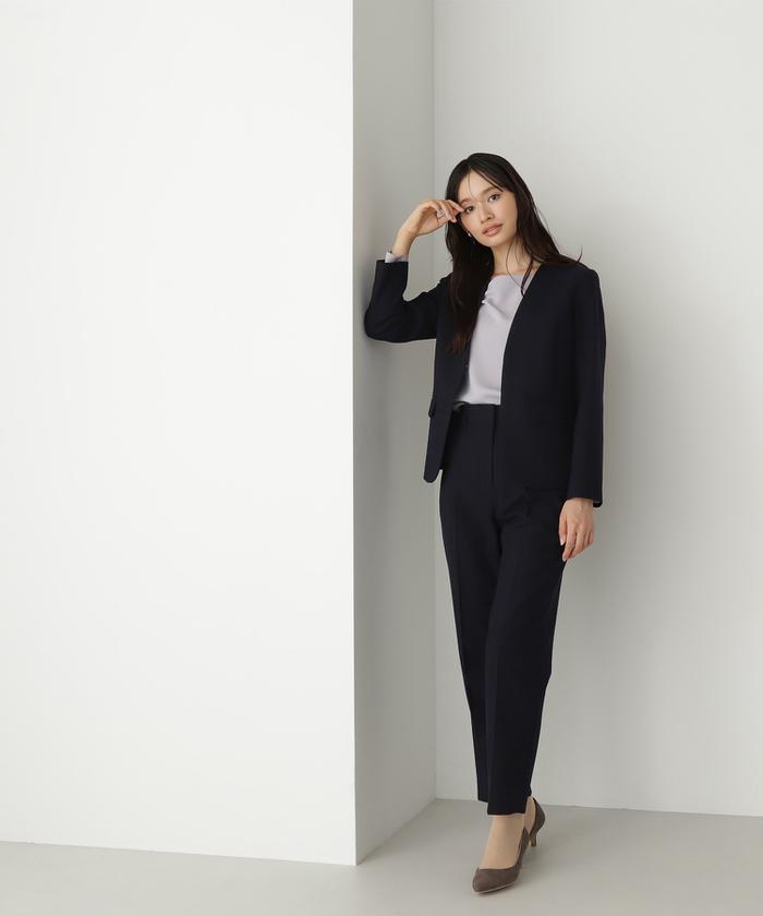 【新品未使用】ナチュラルビューティーベーシック スーツ 上下セット ジャケット 新品未使用タグ付き NATURAL BEAUTY BASIC ナチュラル