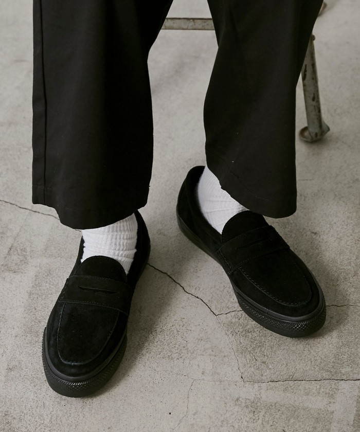 コンバース ローファー SK ブラック スエード セール 28%OFF】CONVERSE（コンバース）LOFER SK SU／スエード