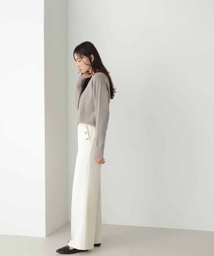 「かわいい~!」 BASIC) BEAUTY ナチュラルビューティーベーシック(NATURAL | 10%OFF】ハイウエストマリンパンツ(505565038) セール - fashion d パンツ