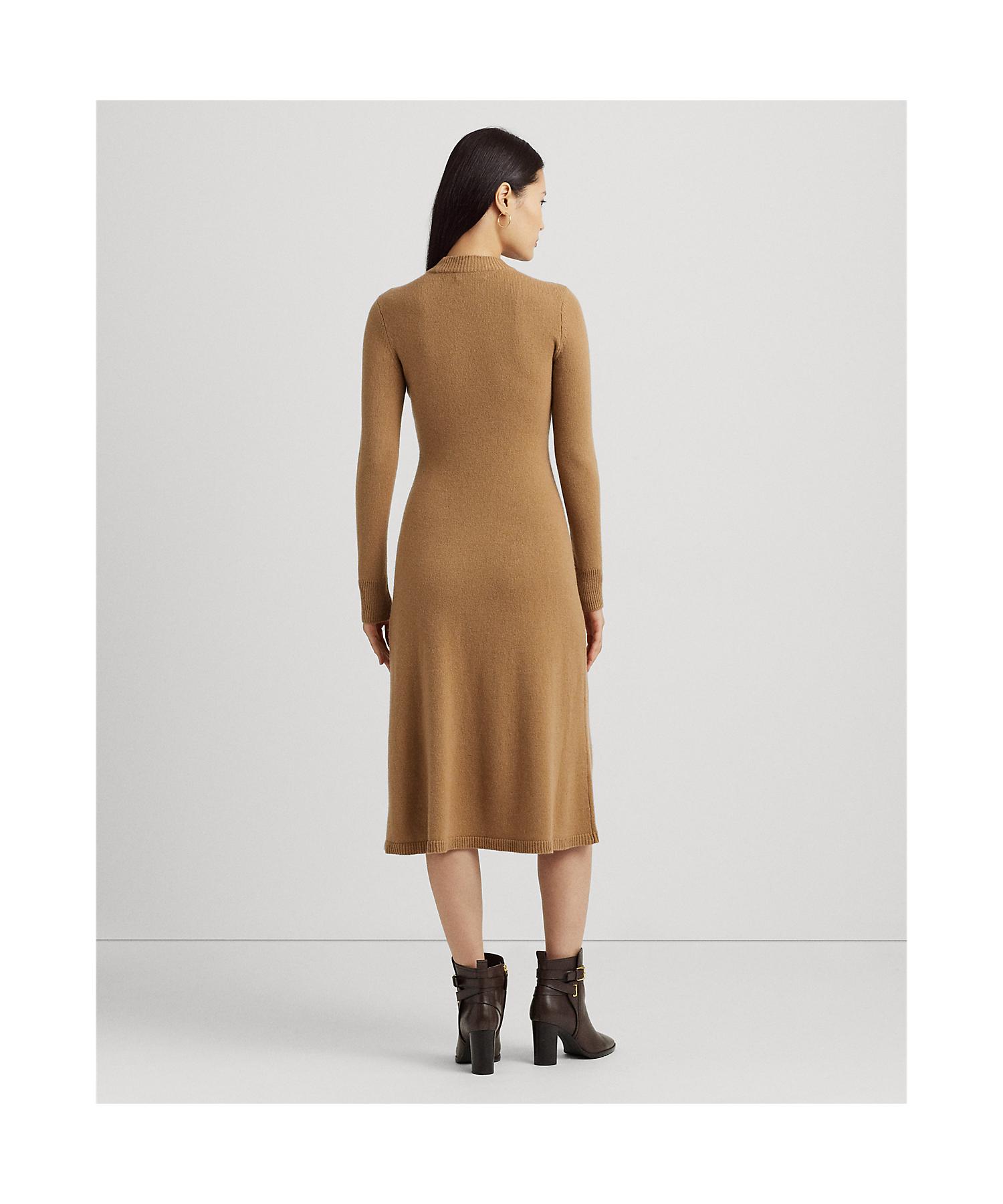 ウールブレンド ロングスリーブ セーター ドレス(505571626) | LAUREN