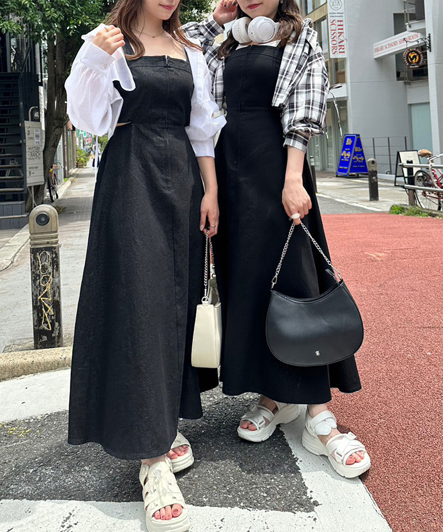 セール】【OLIVE des OLIVE】フロントZIPジャンスカ(505518783