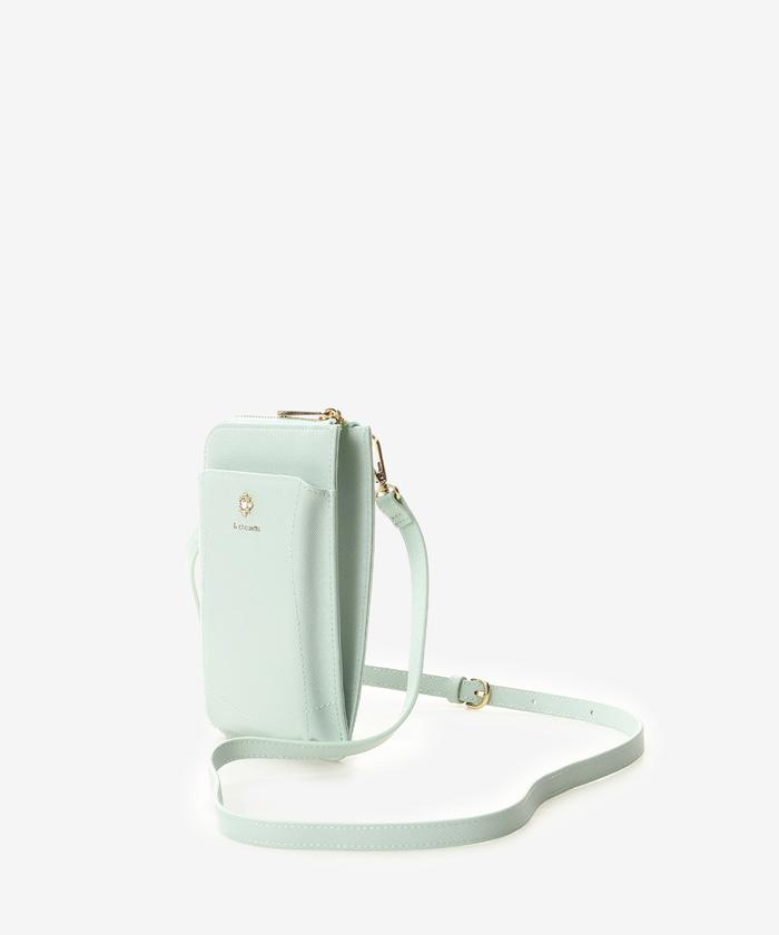 セール 50%OFF】ビジュー付きスマホショルダーバッグ(505572539