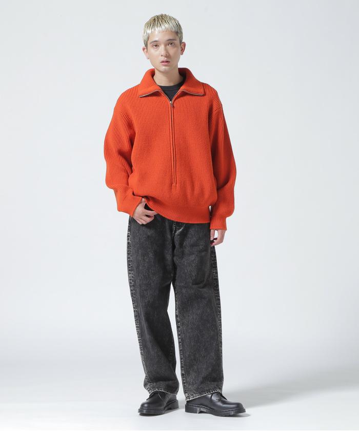 セール 30%OFF】YOKE/ヨーク/ 3/4 FRONT ZIP HIGHNECK RIB セール 30%OFF】YOKE/ヨーク/ 3/4 FRONT ZIP HIGHNECK RIB
