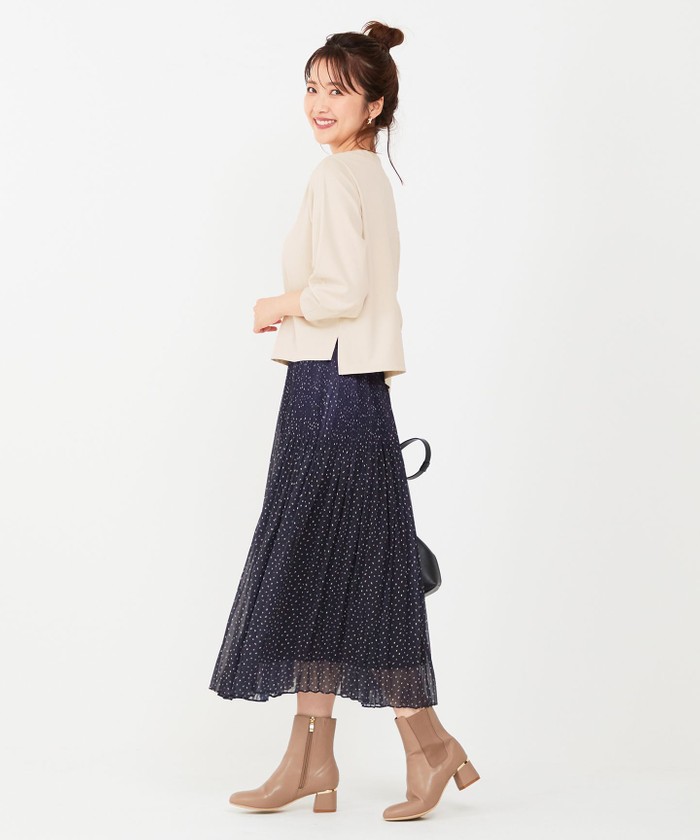 ⭐️新品⭐️【anySiS】 セットアップ ジャケット スカート 2 ネイビー エニィスィス(any SiS) | スーツセットアップ/ビジネス