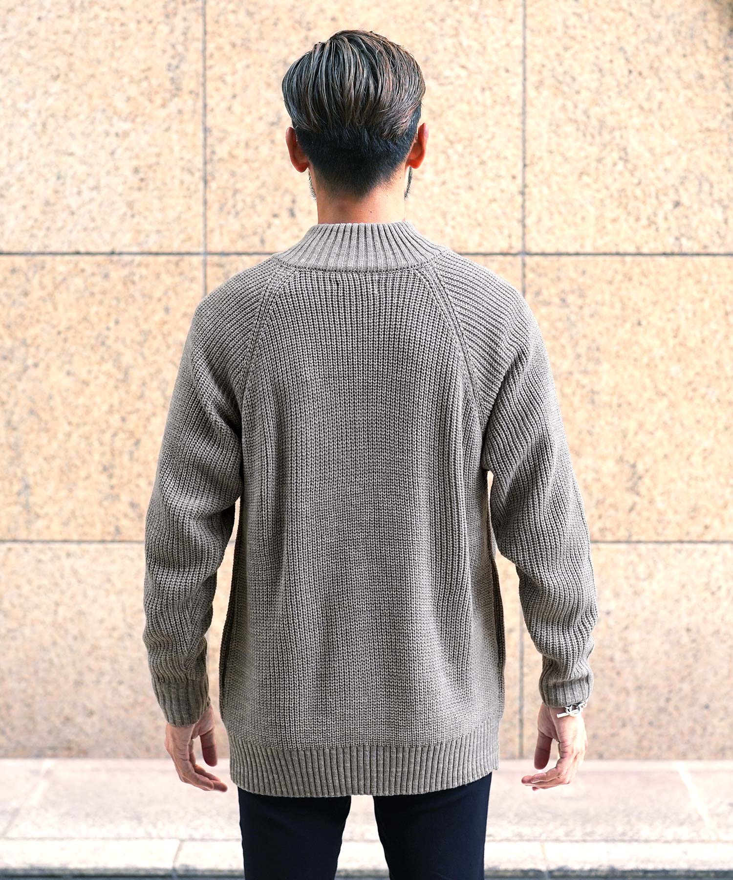 ジギーズショップ JIGGYS SHOP 畦ZIP UPニット / ニット メンズ ジギーズショップ JIGGYS SHOP 畦ZIP UPニット / ニット メンズ