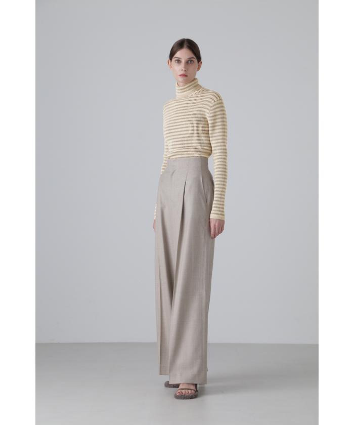 ADORE  リブタートルニット セール 50%OFF】ダブルリブタートル(505490415) | アドーア
