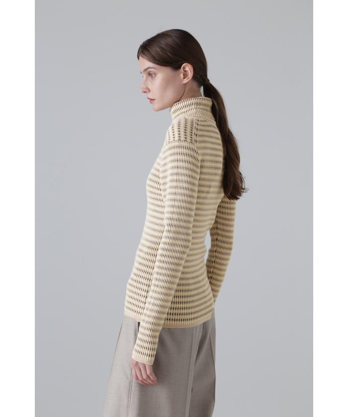 ADORE  リブタートルニット セール 50%OFF】ダブルリブタートル(505490415) | アドーア