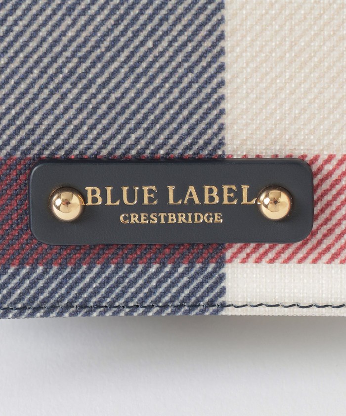 Tiny  BLUE LABEL CRESTBRIDGE　キュロット クレストブリッジチェックキャンバススクエアミニトート（バッグ