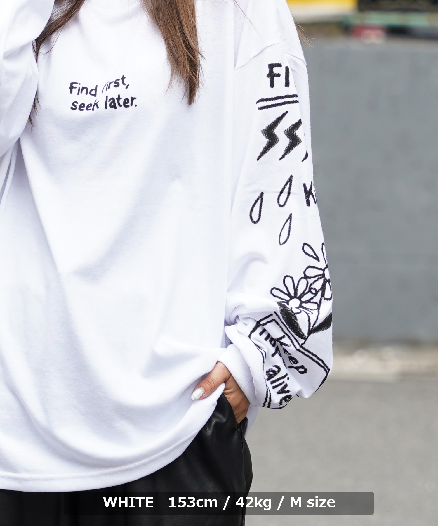 The Word Alive 長袖 Tシャツ ロンT ピンク Mサイズ