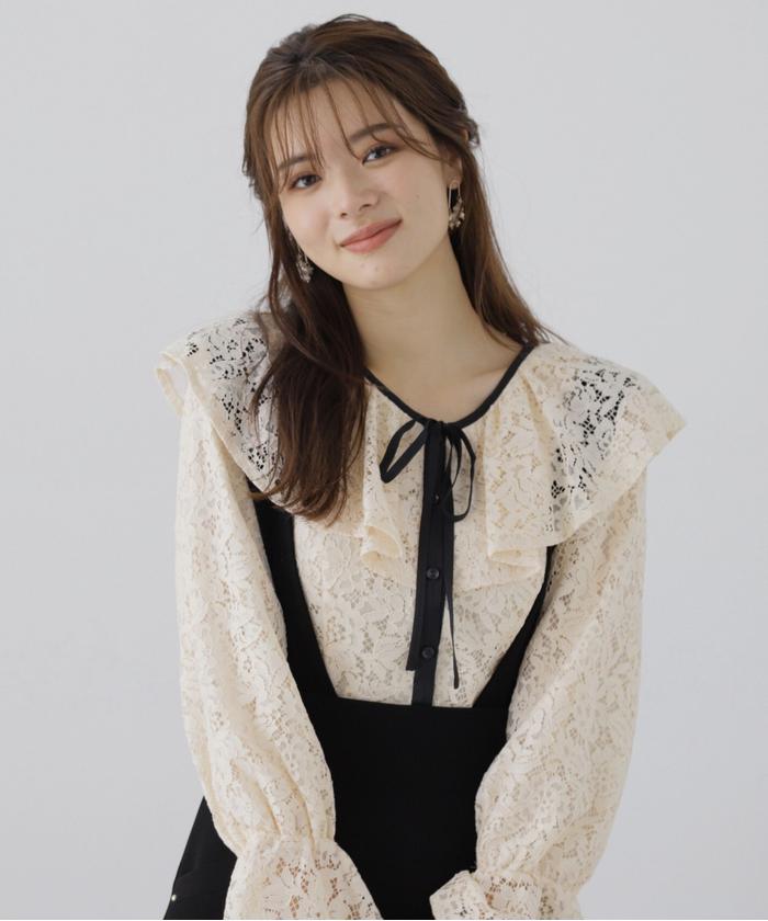 楽天市場】【SALE／50%OFF】フリルレースブラウス PROPORTION