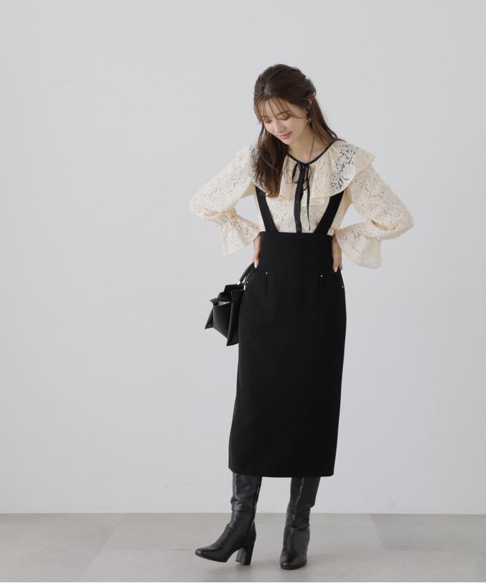 セール 30%OFF】レースフリルブラウス(505565067