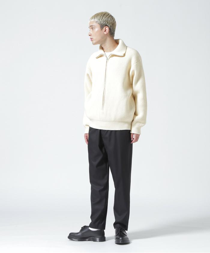 セール 30%OFF】YOKE/ヨーク/ 3/4 FRONT ZIP HIGHNECK RIB セール 30%OFF】YOKE/ヨーク/ 3/4 FRONT ZIP HIGHNECK RIB