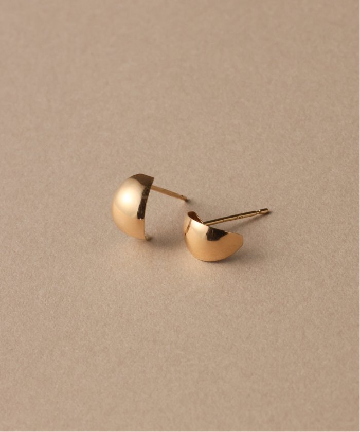 Lilas スモールムーンピアス K10(両耳) スモールムーンピアス K10（両耳）(505602932) | リラ(Lilas