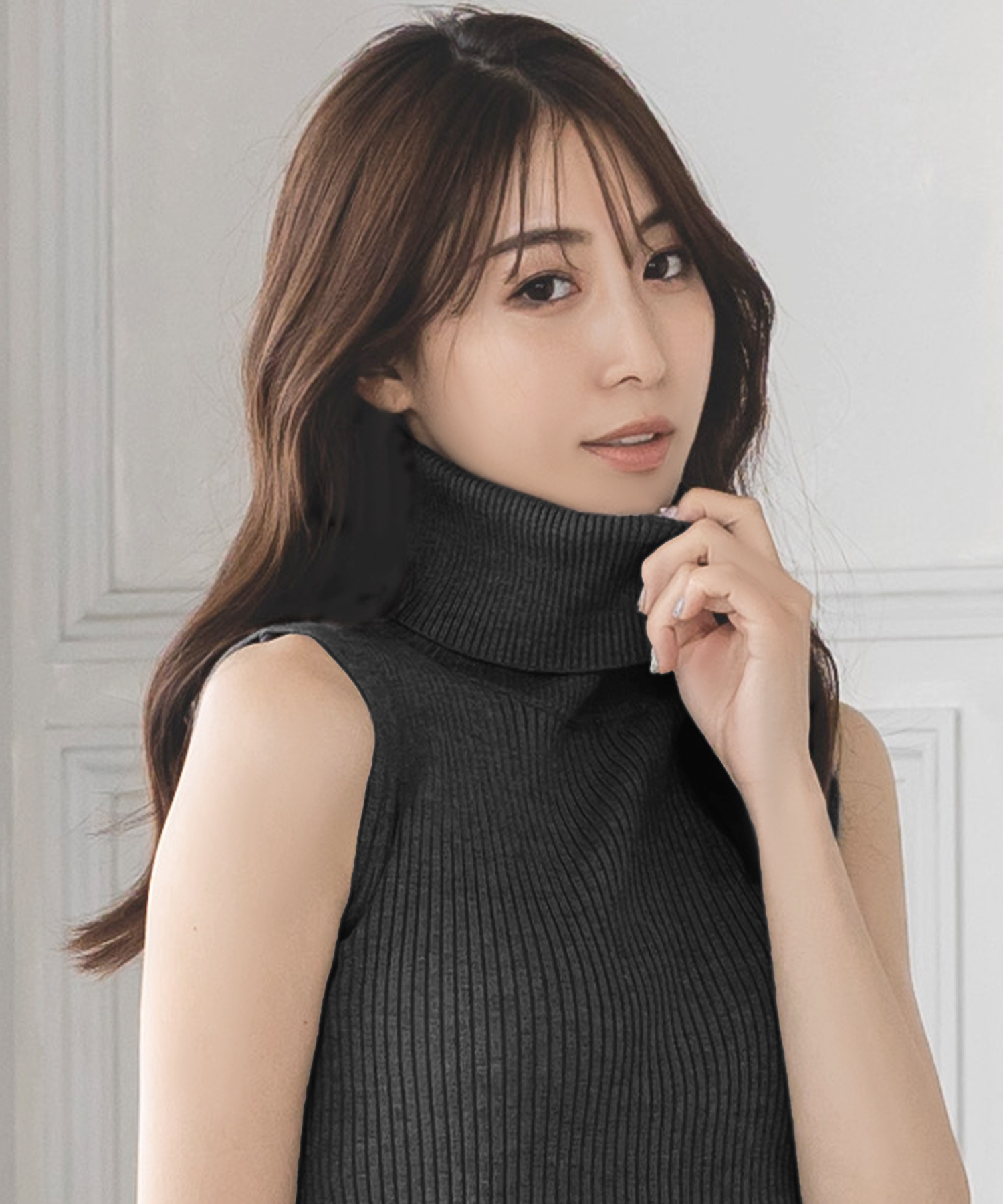 ジュリアブティック JULIA BOUTIQUE ロング丈・タートルネック