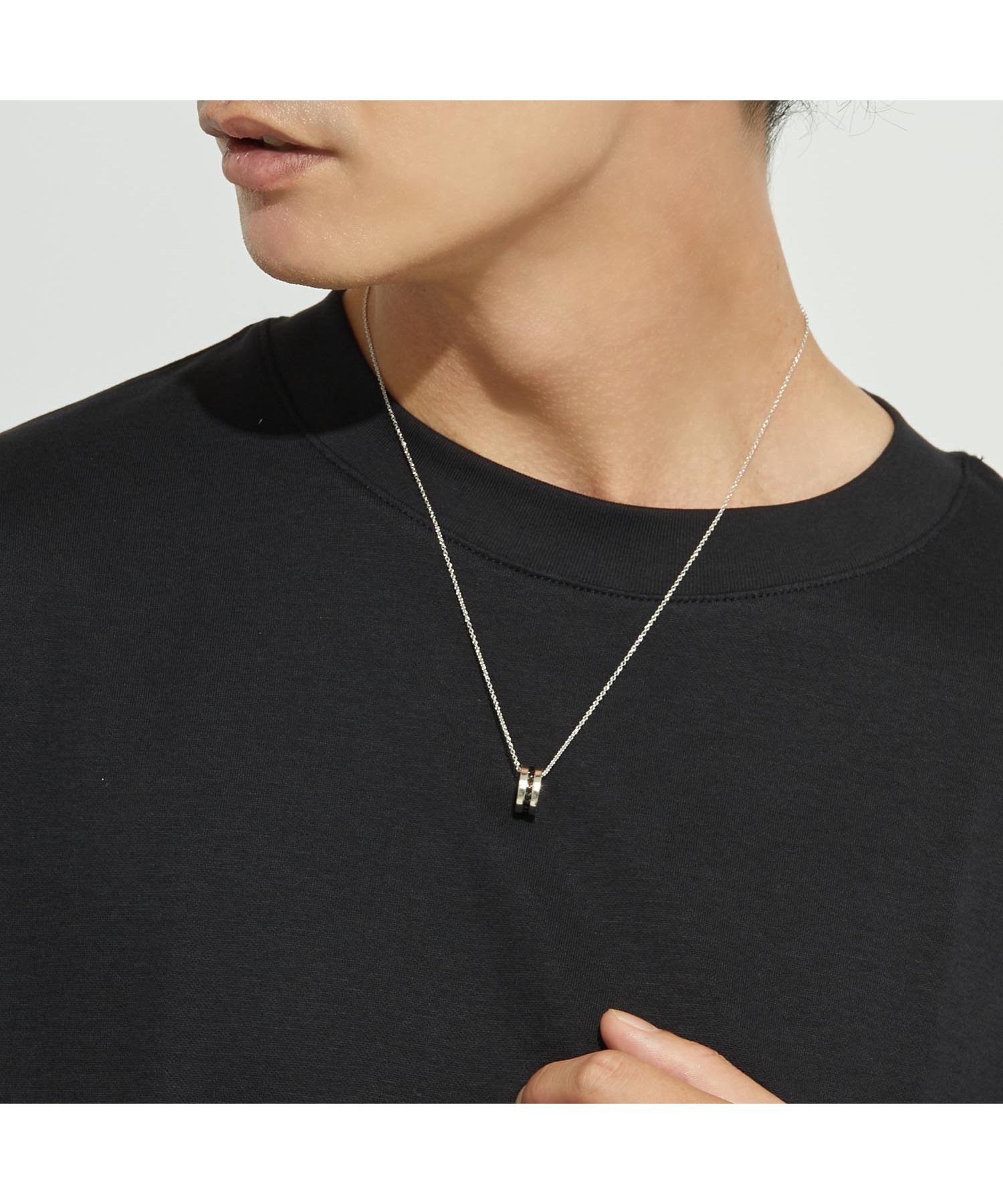 ララクリスティー ネックレス メンズ シルバー エタニティ BS
