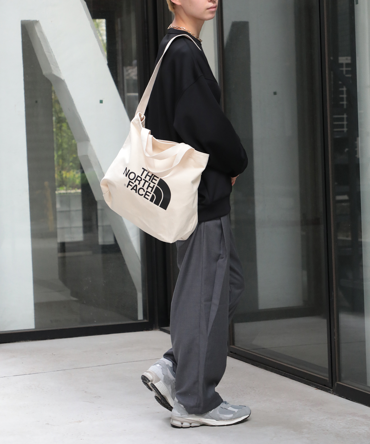 THE NORTH FACE / ザ・ノースフェイス】BIG LOGO SHOULDER BAG NN2PN61