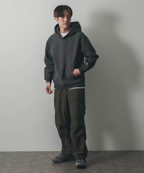 セール 50%OFF】『別注』Champion×DOORS RW HALFSNAP PARKA