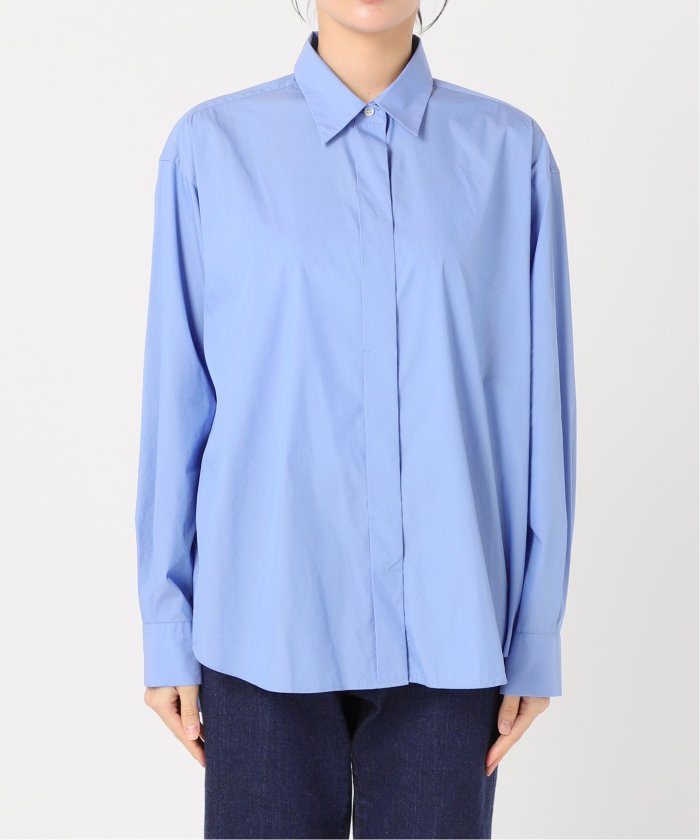 SOMELOS fly frontシャツ(505429401) | イエナ(IENA) - d fashion