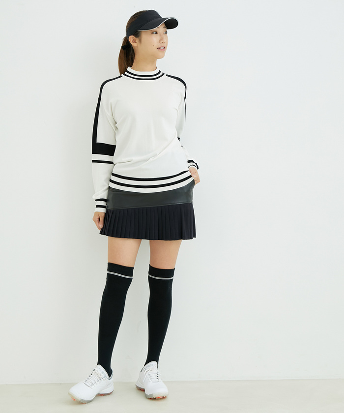 JUN&amp;ROPE’ - Jun &amp; Ropé リサイクルエコレザープリーツスカート JUN&ROPE'｜リサイクルエコレザープリーツスカート | Rakuten