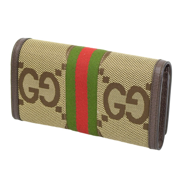 GUCCI グッチ OPHIDIA オフィディア ジャンボ GG コンチネンタル ...