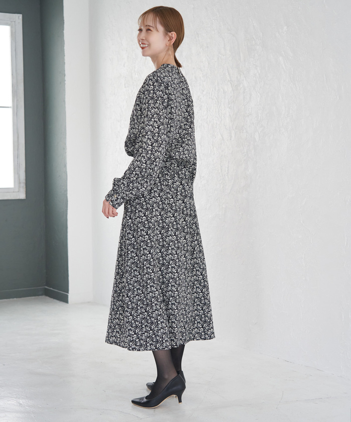 セール 20%OFF】ハイネック花柄ワンピース(505623607) | ロペ セール 20%OFF】ハイネック花柄ワンピース(505623607) | ロペ