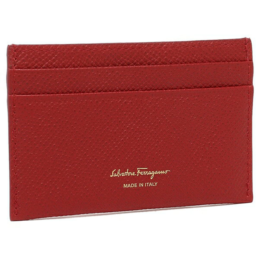 FERRAGAMO フェラガモ 名刺入れ カードケース ダブル ガンチーニ