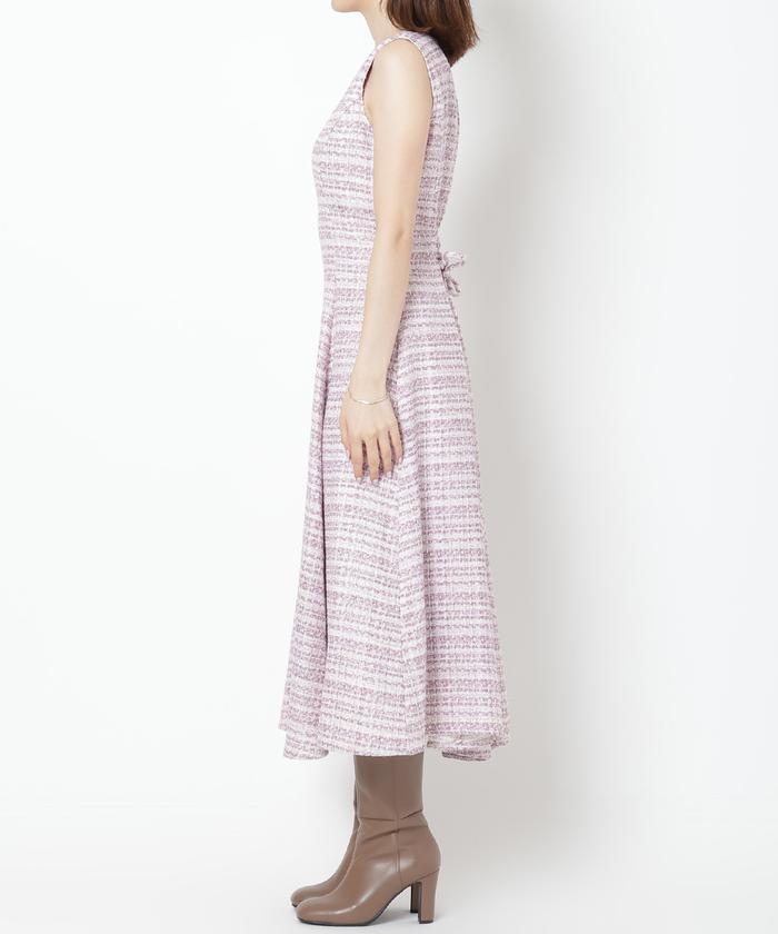 ラメツイードワンピース(505624671) | ウィルセレクション ラメツイードワンピース(505624671) | ウィルセレクション
