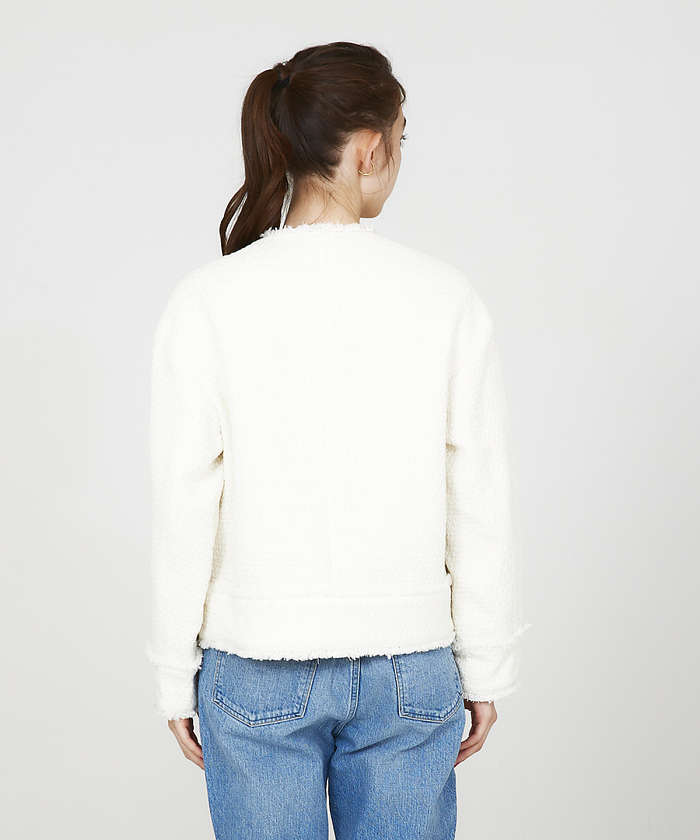 Rouge vif la cle｜ツィードジャケット | Rakuten Fashion(楽天