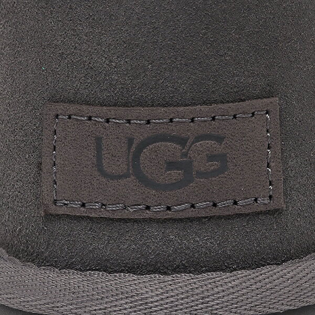 UGG グレー glitter アグ UGG CLASSIC MINI II/クラシックミニII ムートン