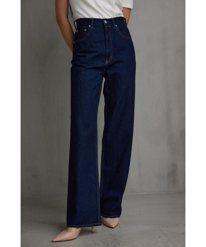 【新品未使用】TWWデニム　　washed-blue XS/M TWWデニム】washed-blue | 2(g+c)