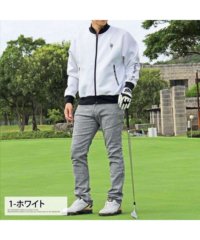 未使用3万！メンズL シナコバ 中綿ジャケットブルゾン ゴルフウェア 白 New Balance Golf GOLF ニューバランスゴルフ ゴルフウェア