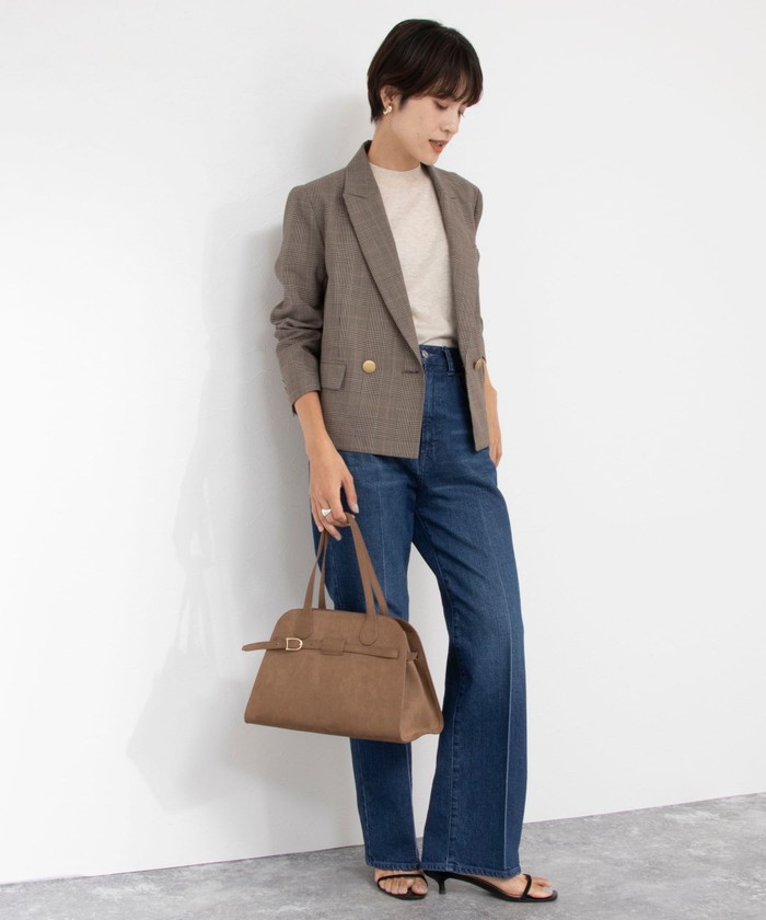 セール 30%OFF】＜飯豊まりえさん着用＞グレンチェックショート