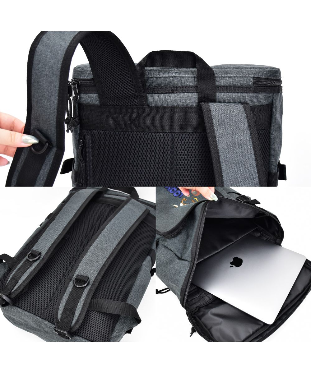 ルーニーテューンズ リュック 大容量 20L a4 ボックス型