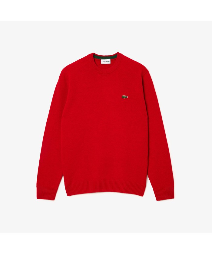 セール 30%OFF】ラコステ LACOSTE サスティナブルウールニットワンポイントセーター(505628927) | ラコステ メンズ( LACOSTE Mens) - d fashion