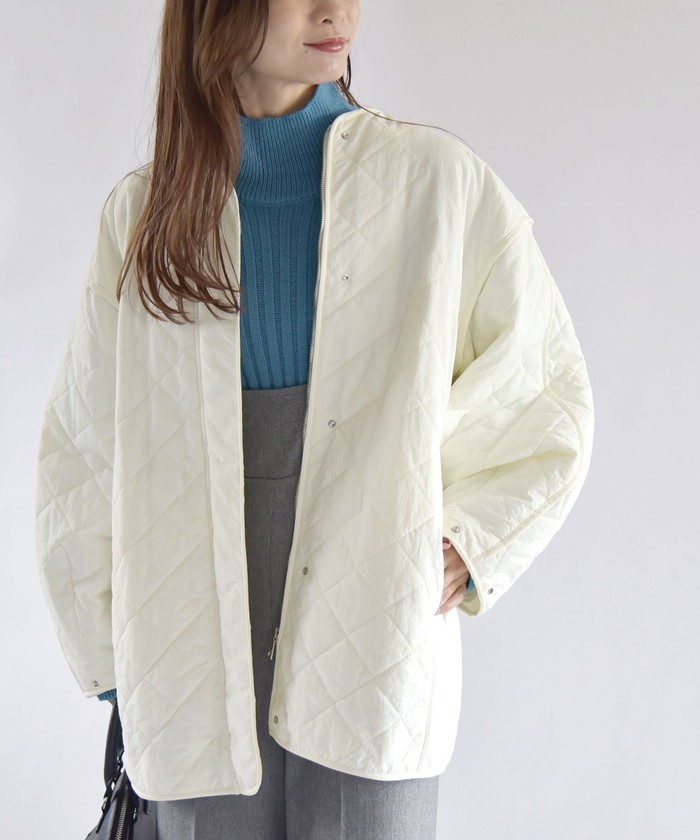 セール 40%OFF】quaranciel: サーモライト(R) キルティング ノー