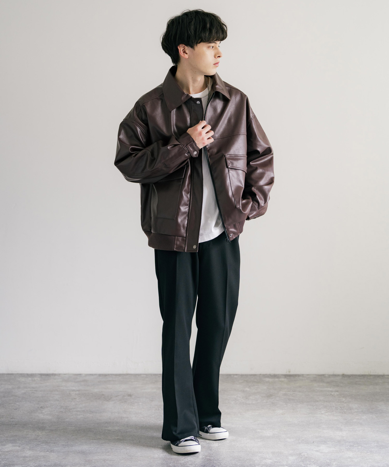 激安超安値 ロッキーモンロー ブルゾン レザージャケット Monroe Rocky ジャケット・アウター